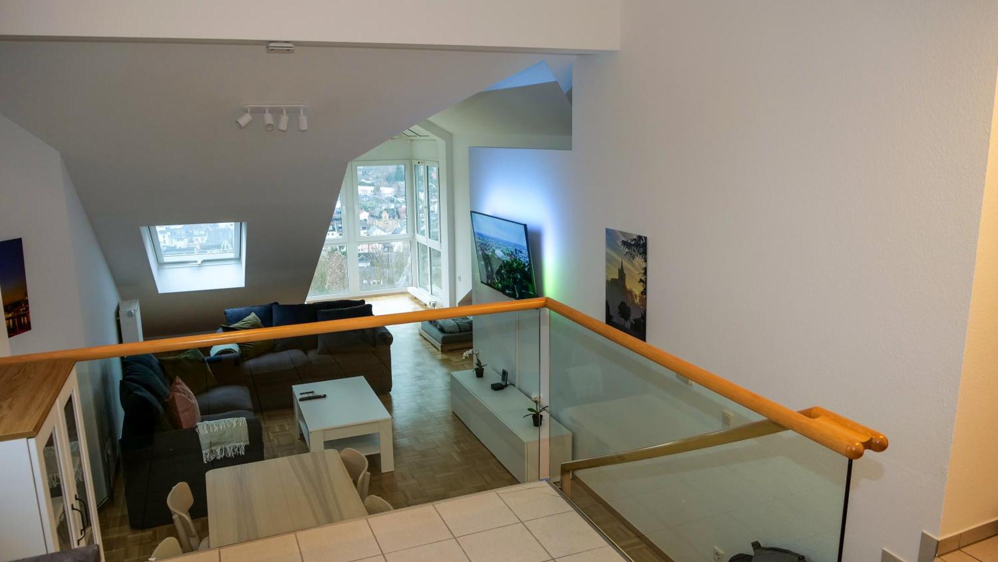 Ferienwohnung Rhein-Panorama Ланштайн Экстерьер фото