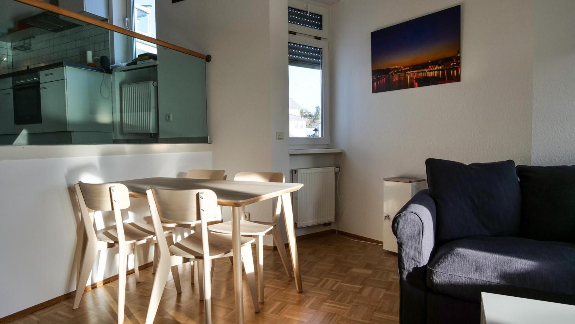 Ferienwohnung Rhein-Panorama Ланштайн Экстерьер фото