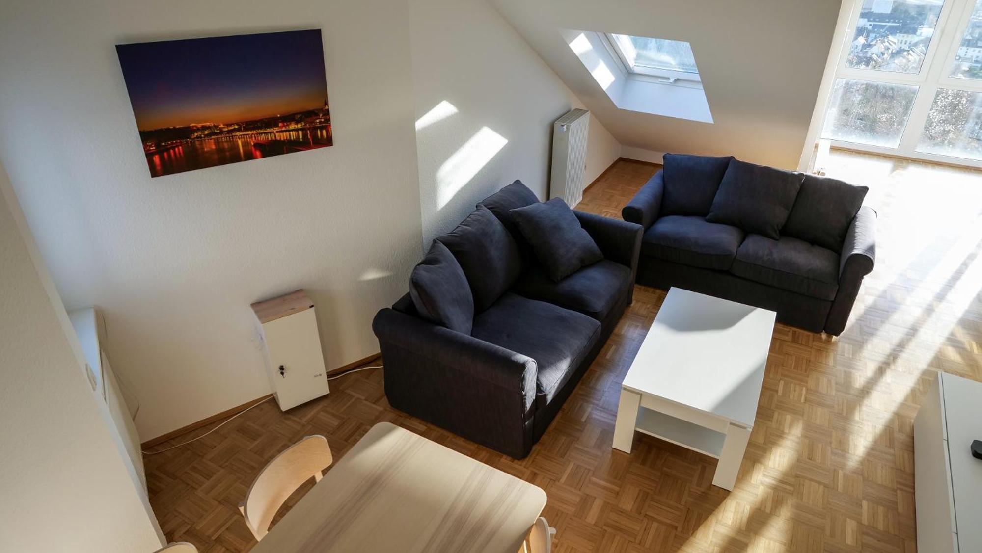 Ferienwohnung Rhein-Panorama Ланштайн Экстерьер фото